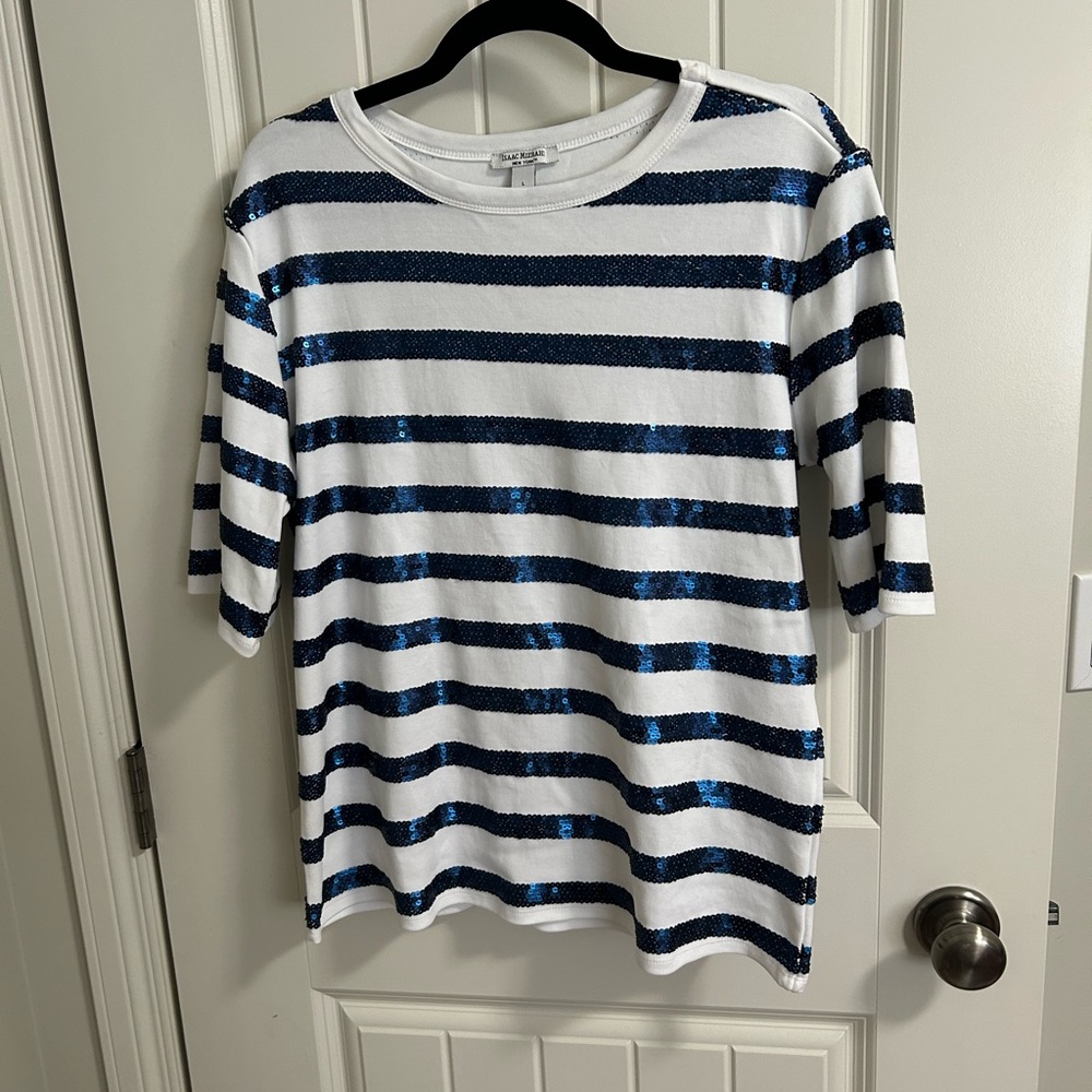 Isaac Mizrahi sequence T Shirt